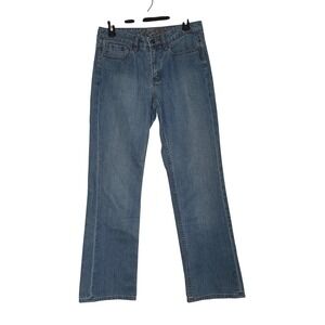Tommy Hilfiger‎ Women Blue Wash Denim Jeans Bootcut Size 6R Y2K